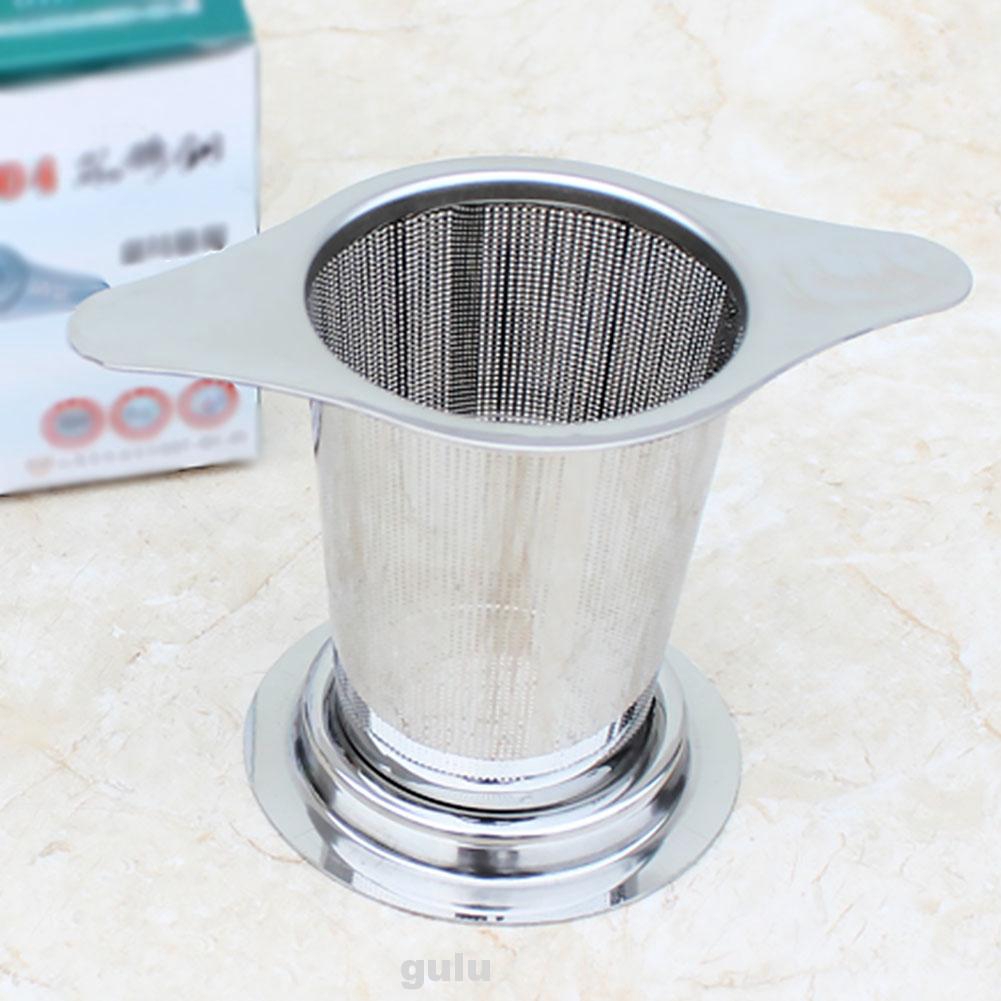 Tea Infuser Stainless Steel Double Handle For Mug Cup Mesh Strainer