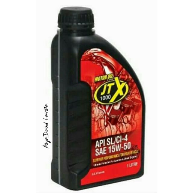 น้ํามันดํา<JTX 1000 RED> 1 ลิตร