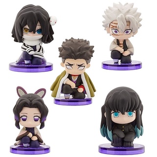 Bandai (สุ่ม 1 / จาก 5 แบบ) DemonSlayer : Kimetsu no Yaiba! Suwarasetai #4 Hashira Meeting 4549660563518 (Gashapon)