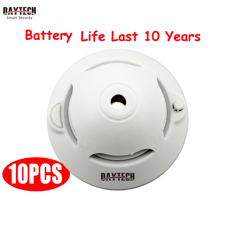 🔥ส่งไวจากไทย🔥Daytech Smoke Detector 10 years Life Battery Fire Detector Photoelectric Smoke Sensor Alarm(SM06TA)