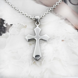 Finejewelthai จี้ไม้กางเขน จี้เงินแท้ / Silver  Pendant  - P10910000