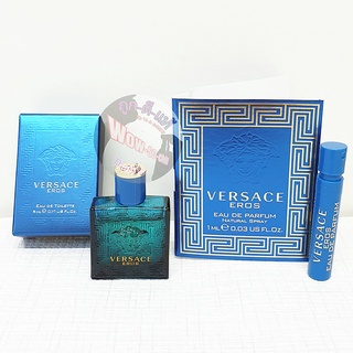 เสริมเสน่ห์ให้น่าหลงใหล 🥰 น้ำหอม Versace Eros Homme edp.และ edt. ขนาดทดลอง ของแท้ 100%