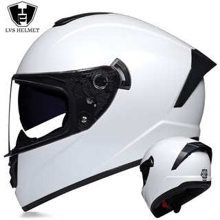 701 หมวกกันน็อครถจักรยานยนต์แบบเต็ม Double lens helmet