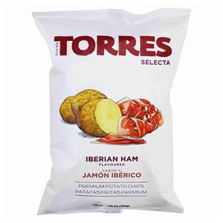 Torres Ham Potato Chips 125g ตอร์เรสมันฝรั่งแฮม 125 กรัม