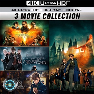 4K UHD หนัง Fantastic Beasts สัตว์มหัศจรรย์ 3 Movie Collection