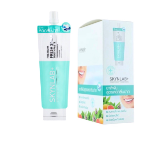 SKYNLAB PREMIUM FRESH SMILE TOOTHPASTE ยาสีฟันพรีเมี่ยมชนิดซอง 12G