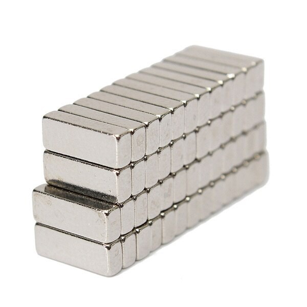 5ชิ้น แม่เหล็ก 8x3x2มิล สี่เหลี่ยม Magnet Neodymium 8*3*2มิล แม่เหล็กแรงสูง 8*3*2mm แม่เหล็กแรงดึงดูดสูง 8x3x2mm