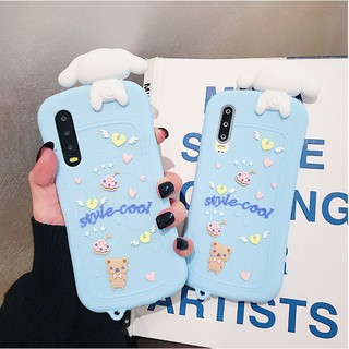 Cartoon Cover OPPO Reno4 Reno5 Realme XT Reno 3 3Pro 4 4Pro 5 5Pro 4Z เคสมือถือ Soft TPU Case Easy bear Cinnamoroll กรณีโทรศัพท์ เคสซิลิโคน