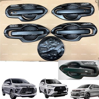 Hitam ฝาครอบถังน้ํามัน ด้านนอก สีดํา สําหรับ Avanza Xenia Veloz 2022 2023 2024 UP