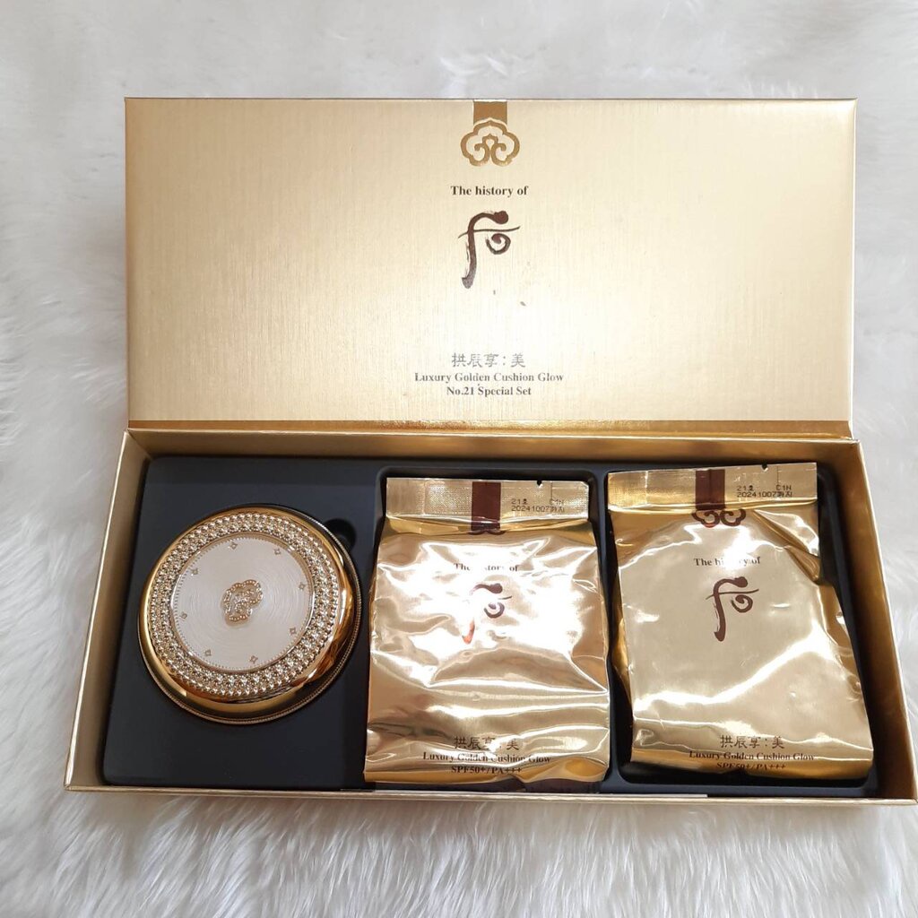 The History of Whoo Luxury Golden Cushion Glow No.21 Special Set