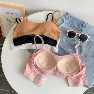 PU เสื้อในผู้หญิง รุ่น B-061 สปอร์ตบราไร้ขอบ ไร้โครง มีหลากสีให้เลือก พร้อมส่ง