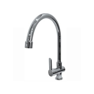 ก๊อกซิงค์เดี่ยวเคาน์เตอร์ LABELLE F14201 สีโครม ก๊อกซิงค์ ก๊อกน้ำ ห้องน้ำ SINK FAUCET LABELLE F14201 CHROME