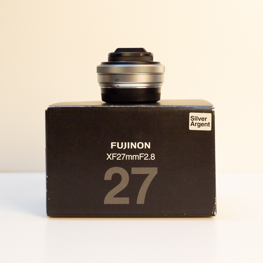 Fujinon XF 27mm. F2.8