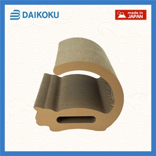 Daikoku Cat-Shaped Cat Scratcher ที่ลับเล็บแมว ที่ฝนเล็บแมว บ้านแมว