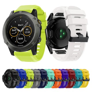 สายนาฬิกาข้อมือซิลิโคน Garmin Fenix 5 X / 5 X Plus / Fenix 3 / 3 HR