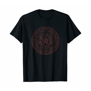 [COD]เสื้อยืดลําลอง แขนสั้น พิมพ์ลาย John Dee Sigillum Dei Aemeth เข้ากับทุกการแต่งกาย สําหรับผู้ชาย 984070S-5XL