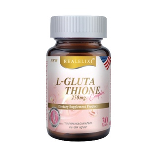 Real Elixir L-Glutathione 250mg 30เม็ด