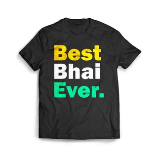 เสื้อผ้าผชเสื้อเชิ้ต ลาย Best Bhai Ever 2S-5XL