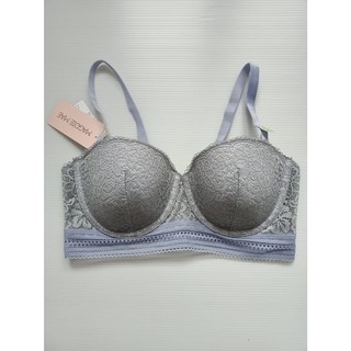 Sabina Maggie Mae รุ่น Being a Romantic  สีเทาอ่อน เสื้อชั้นใน Size 32A,34B,34C,36C และ 38C