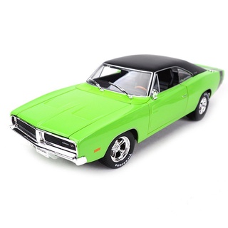 โมเดลรถ คลาสสิค 1:18 (Classic Muscle) 1969 Dodge Charger RT [Maisto]