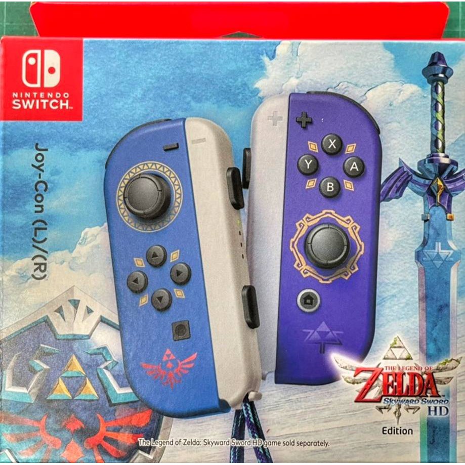 Nintendo Switch Joy Con Controllers The Legend Of Zelda Skyward Sword Shopee Thailand