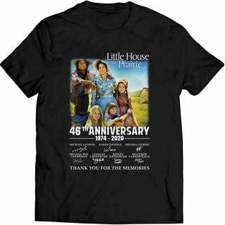 เสื้อยืดพิมพ์ลายเสื้อยืดLittle-House-on Livin on a Prairie th Anniversary   Thank You for The wnfXS-4XL