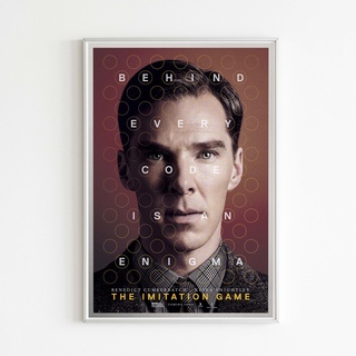 The imitation game  Poster โปสเตอร์ภาพขนาด 33X48 cm