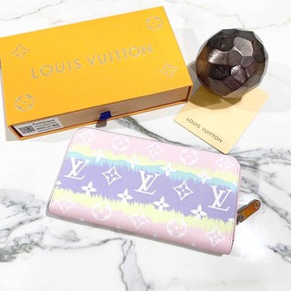 กระเป๋าสตางค์ หลุย zippy wallet escape pastel