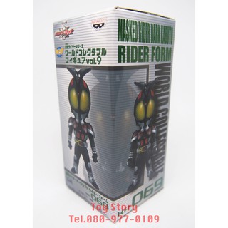 WCF Kamen Rider Dark Kabuto โมเดลมาสค์ไรเดอร์ดาร์คคาบูโตะ ตัวหัวโตน่ารักน่าสะสม ของแท้จากญี่ปุ่น