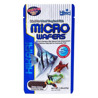 Hikari Micro Wafers อาหารสำหรับปลาขนาดเล็ก