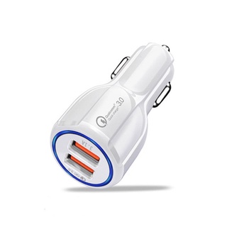 NEWMINE ที่ชาร์จแบตในรถยนต์ Car Charger 2USB 3.1Aชาร์จเร็ว