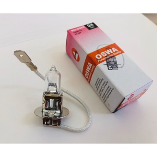 หลอดไฟ Halogen H3 24V100W แบรนด์ Oswa