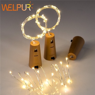 Welpur Cork สายไฟ Led 2 เมตรสําหรับตกแต่งต้นคริสต์มาส