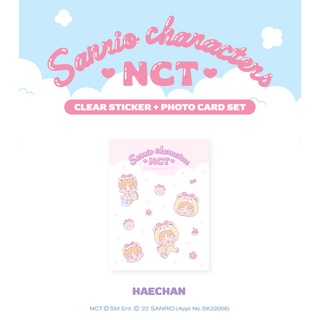 [NCT X SANRIO Collaboration] - Clear Sticker + Photo Card SET - HAECHAN