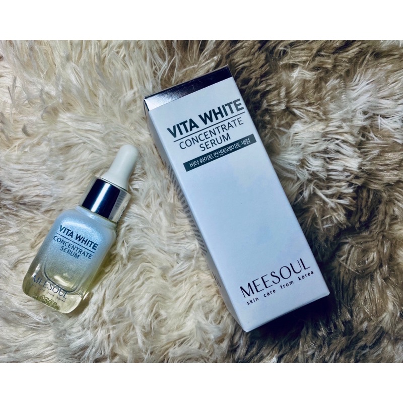 nabii เปลี่ยนชื่อเป็นmeesoul  Vita White concentrate Serum เซรั่มวิตามินเข้มข้น ของแท้💯