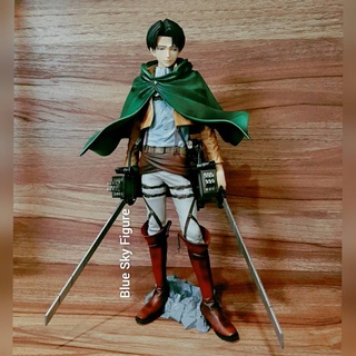 รีไวล์ Levi Ackerman พร้อมเครื่องยิง Attack​ on​ titan งาน Master Star​ Piece Figure ฟิกเกอร์ (ของแท้ Lot JP. มือ 1-2)