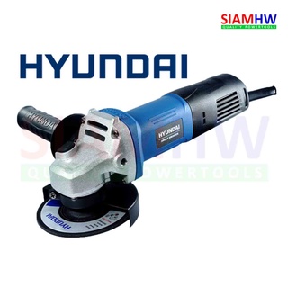 HYUNDAI เครื่องเจียร์ 4นิ้ว HD-160 กำลัง 850W 12000RPM (สำหรับงานหนัก)