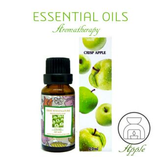 น้ำมันหอมระเหย​ essential oil  กลิ่น แอปเปิ้ล by  scent nature