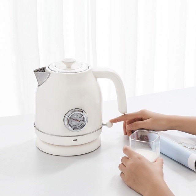 พร้อมส่ง Xiaomi Qcooker QS1701 Retro Electric Kettle กาต้มน้ำ mi