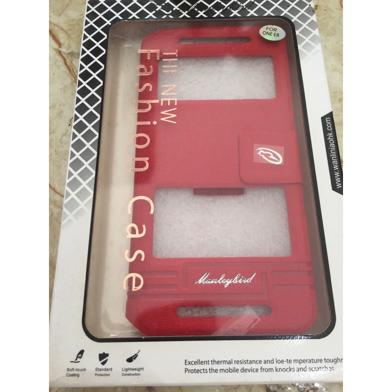 เคสหนังแฟชั่นแท้สําหรับ HTC ONE E8