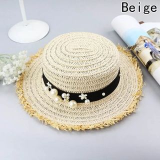 🔥พร้อมส่ง!!⚡หมวกสาน🎀วินเทจ หมวกไปทะเล🏝summer&amp;spring🌞 hat