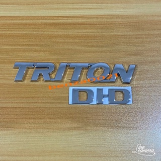 โลโก้ TRITON + DID ติดท้าย ไททัน ราคาต่อชุด 2 ชิ้น