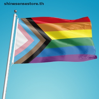 Shine ธงชาติ LGBTQ สีรุ้ง ไม่ใช่ไบนารี 2021