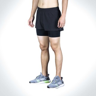 Training Lab Men’s 3” 2/1 Shorts กางเกงวิ่งรุ่น 3” 2/1 (6016)