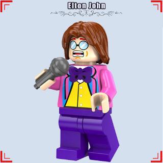 Elvis Aron Presley Minifigure King of Rock & Roll Figure Custom Lego Minifigures 