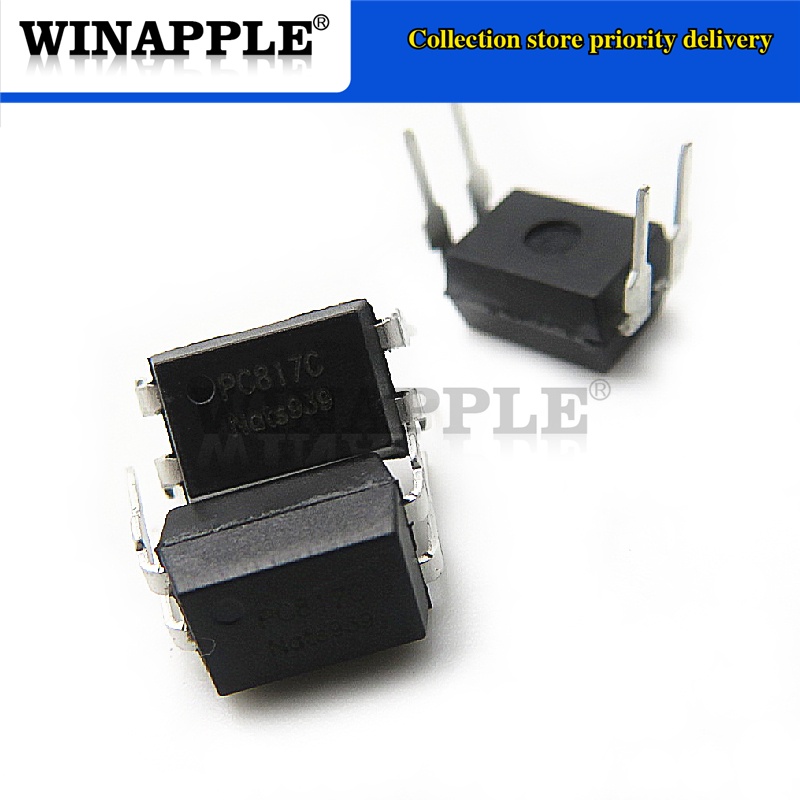 50 ชิ้น PC817B PC817C DIP-4 PC817 817B EL817 LTV817A LTV-817-A ความหนาแน่นสูงติดตั้ง Photocoupler ใน