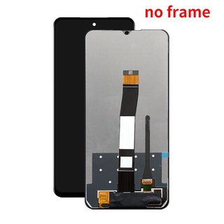 สําหรับ Xiaomi POCO C40 จอแสดงผล LCD หน้าจอสัมผัส Digitizer กรอบเปลี่ยนอะไหล่ซ่อม 220333Qpg