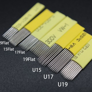 เข็มสักคิ้วถาวร 9F 15F 17F 19F 100 ชิ้น