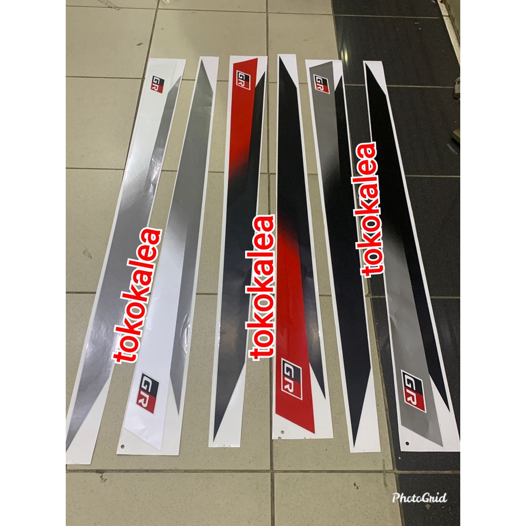 สติ๊กเกอร์ร่างกายด้านข้างรถ GR SPORT TOYOTA AVANZA 2022 VELOZ 2022 RAIZE 2021 YARIS COLOR

<p>“><center></p>
<h4></h4>
<p><p><font color=