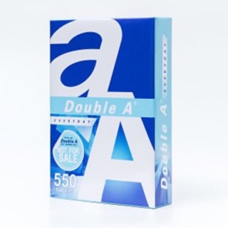 กระดาษ Double A 70 แกรม ขนาด A4 (รีม) กระดาษถ่ายเอกสาร